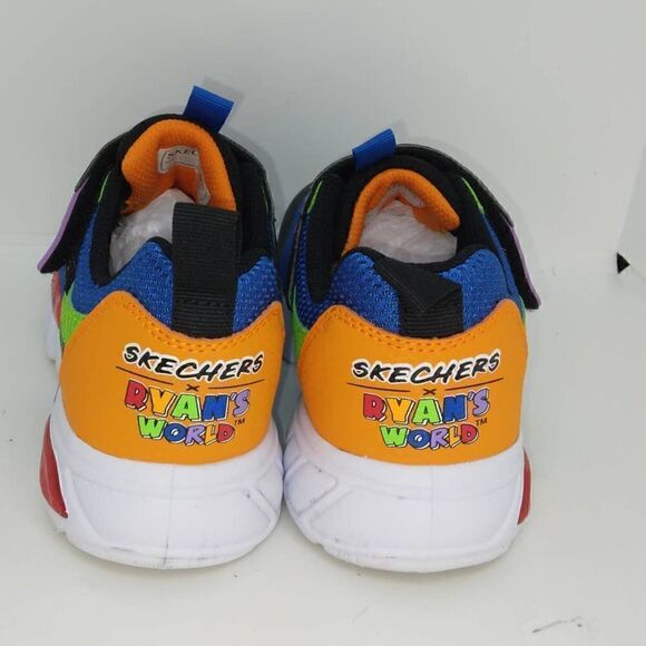 Skechers Ryan's World Boy's Pre-owned Multi-colored Sneakers - sz. 3 - Picture 4 of 6